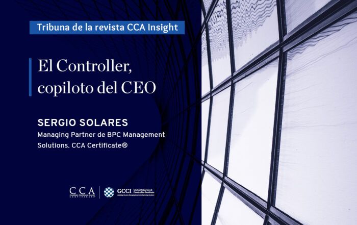 El Controller como copiloto del CEO. Tribuna de Sergio Solares