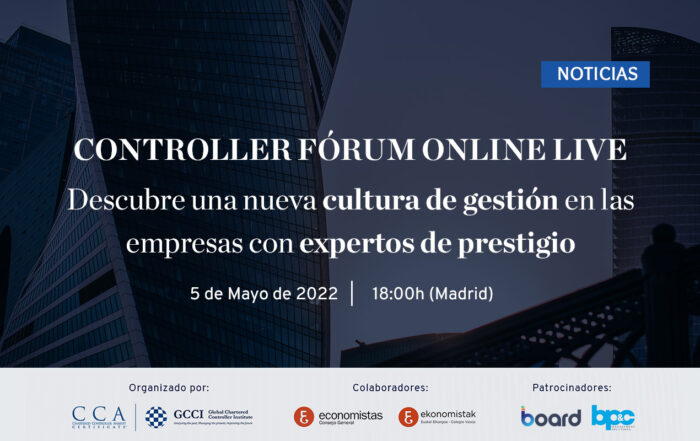 Expertos del Controller Fórum Online Live - 5 de mayo de 2022