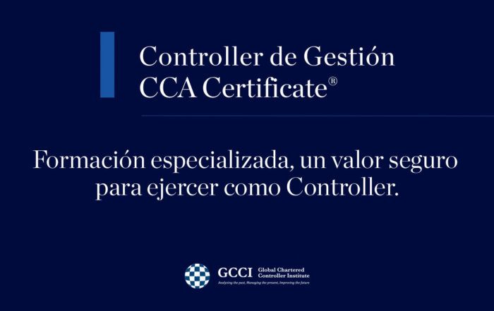 Formación especializada en control de gestión - Controller CCA Certificate