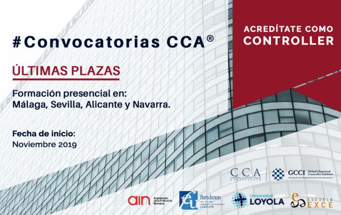 Programas de certificación CCA (noviembre 2019)