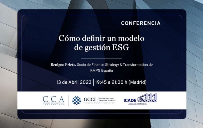 Conferencia para Controllers. Cómo definir un modelo ESG