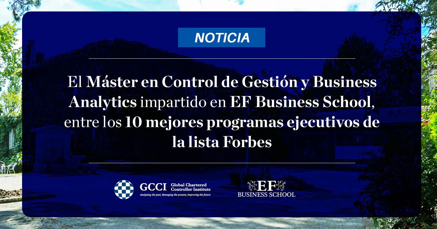 Programa de control de gestión de EF Business School, en la lista Forbes de los 10 mejores programas ejecutivos de España