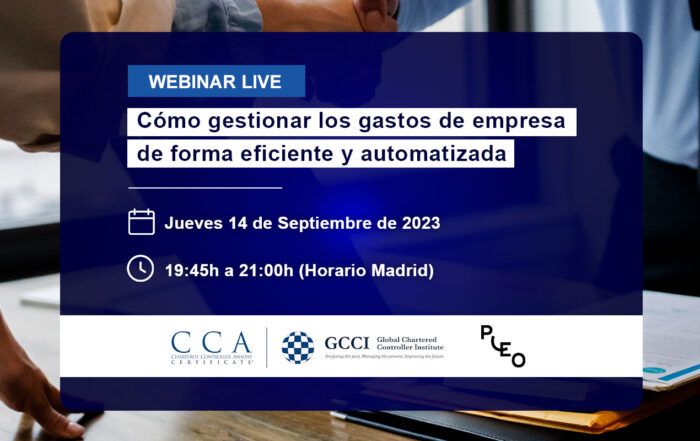 Webinar en control de gestión | Cómo automatizar gastos de empresa