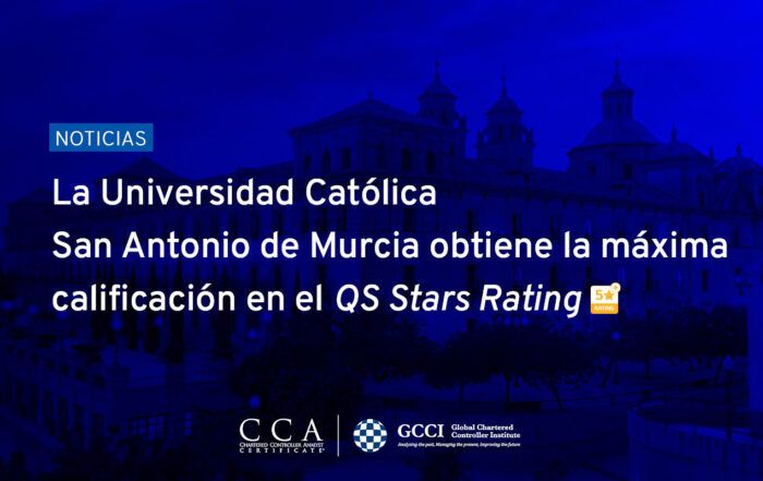 Universidad UCAM (Murcia), centro acreditado para obtener el CCA Certificate, obtiene la máxima acreditación en el QS Stars Rating