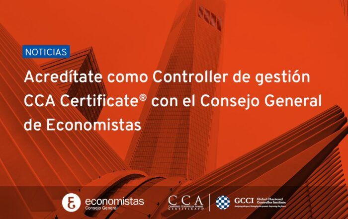 Programa de formación en control de gestión con acceso al CCA Certificate. Noviembre de 2023