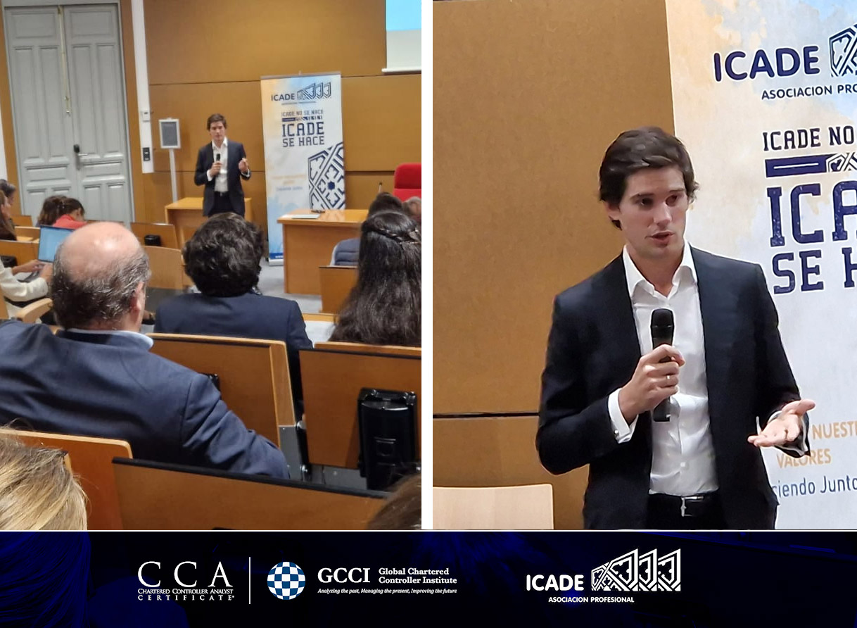 Parte de la masterclass de José Entrecanales en la Universidad Pontificia de Comillas 
