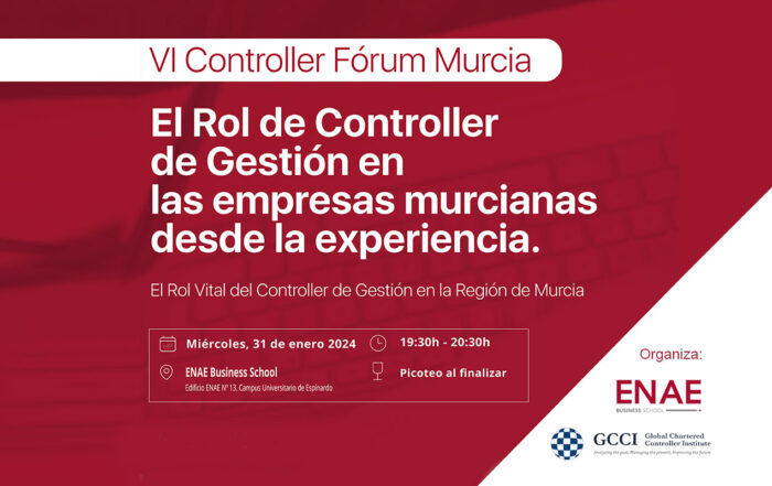 VI Controller Fórum Murcia. 31 de enero de 2024