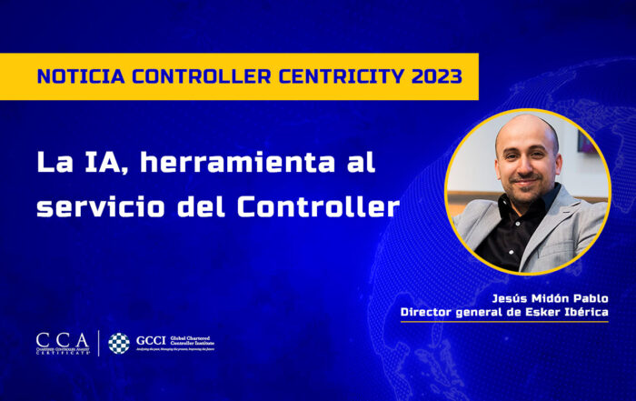 Controller Centricity 2023. Ponencia de Jesús Midón sobre la inteligencia artificial como herramienta aliada del Controller