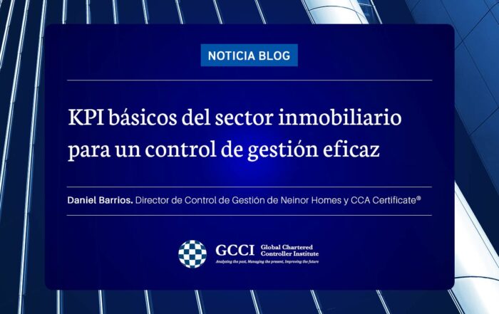 KPI básicos del sector inmobiliario para la función de control de gestión