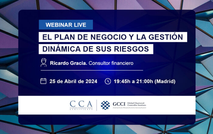 Webinar para Controllers: El plan de negocios y la gestión dinámica de sus riesgos