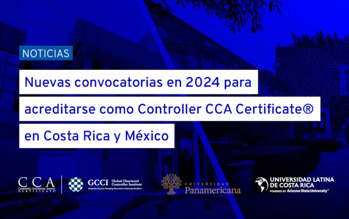 Programas para certificarse como Controller CCA en 2024 en México y Costa Rica