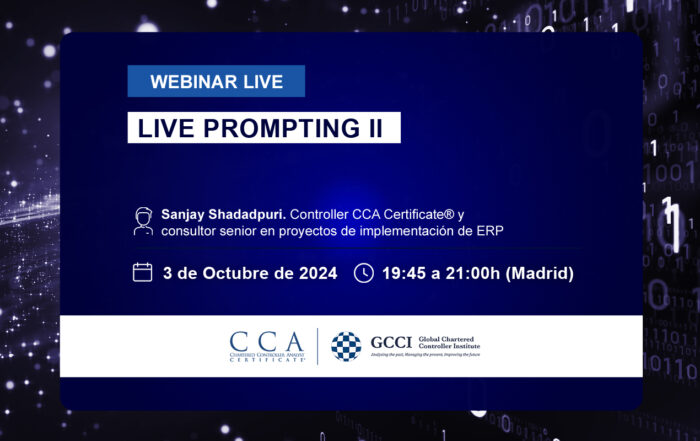 Webinar para Controllers de gestión | Live Prompting II