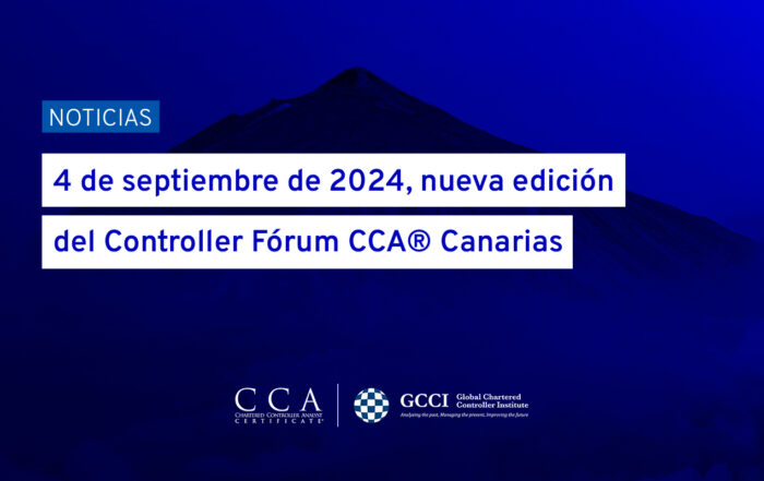 4 de septiembre de 2024, nueva edición del Controller Fórum CCA® Canarias