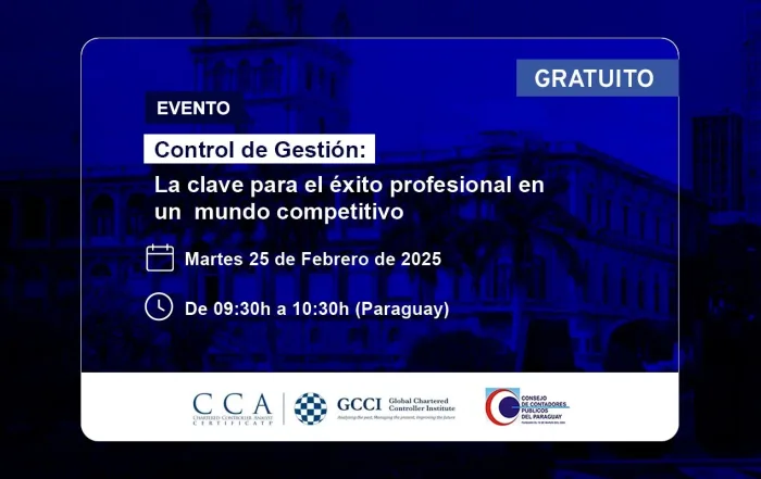 Evento | Control de gestión: la clave para el éxito. 25 de febrero