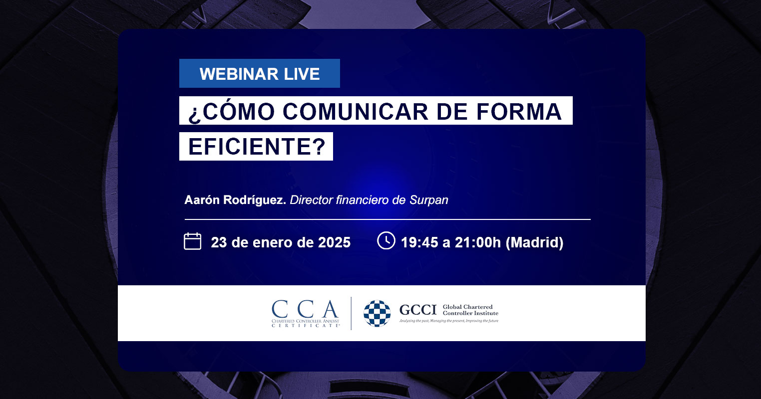 Webinar para el Controller de gestión: cómo comunicar de forma eficiente