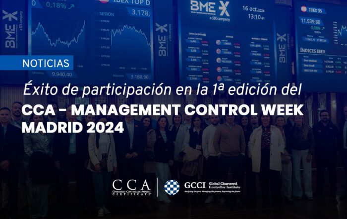 Éxito del CCA Management Control Week Madrid 2024