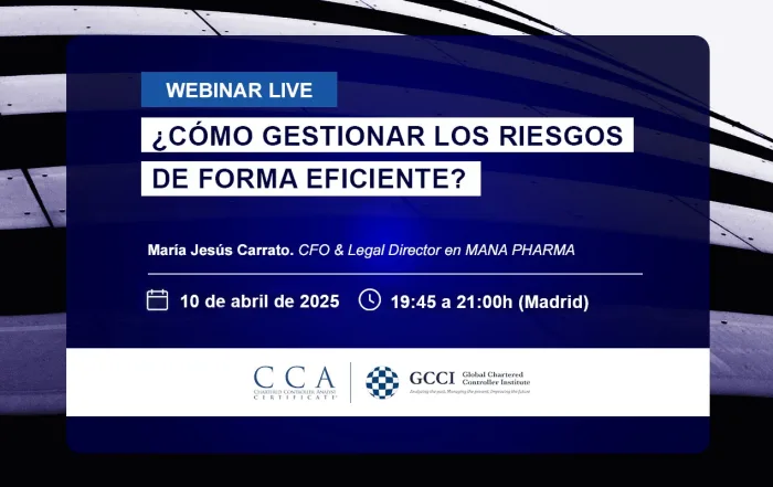 Webinar de control de gestión: Cómo gestionar riesgos con eficiencia.