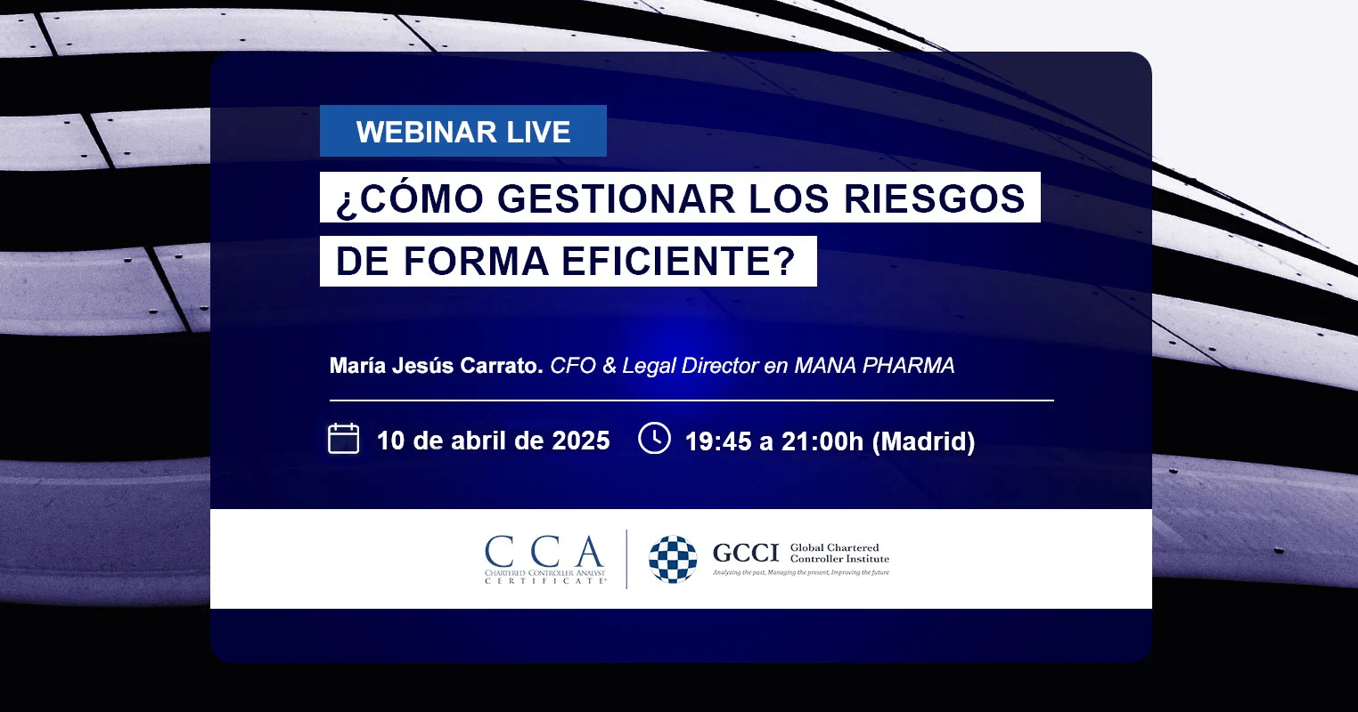 Webinar de control de gestión: Cómo gestionar riesgos con eficiencia.