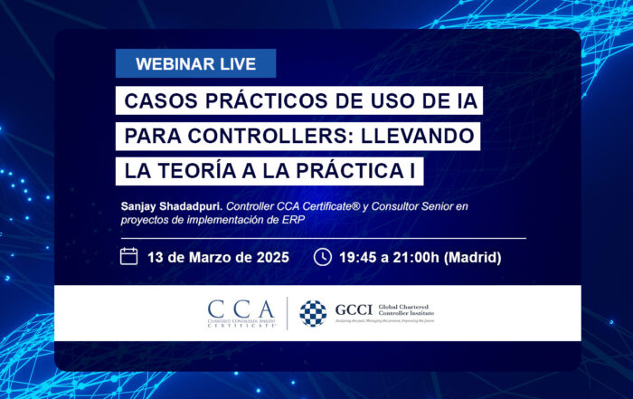 Webinar: casos prácticos de IA para Controllers de gestión. Sesión 1