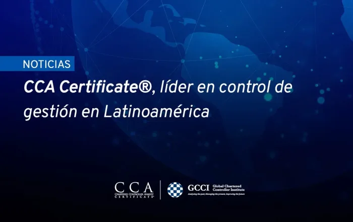 CCA Certificate®: certificado en control de gestión líder en Latinoamérica