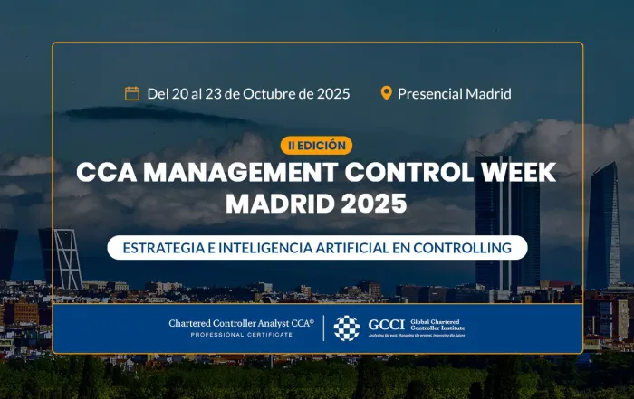 II CCA Management Control Week Madrid. Fechas: 20 - 23 octubre
