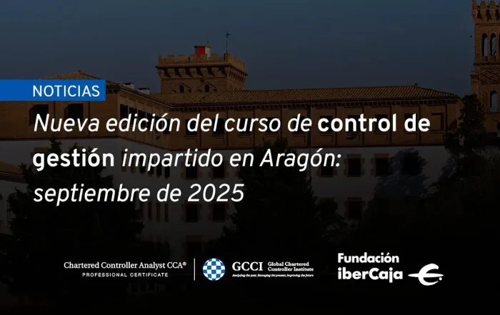 Curso de control de gestión en la Fundación Ibercaja. Septiembre de 2025