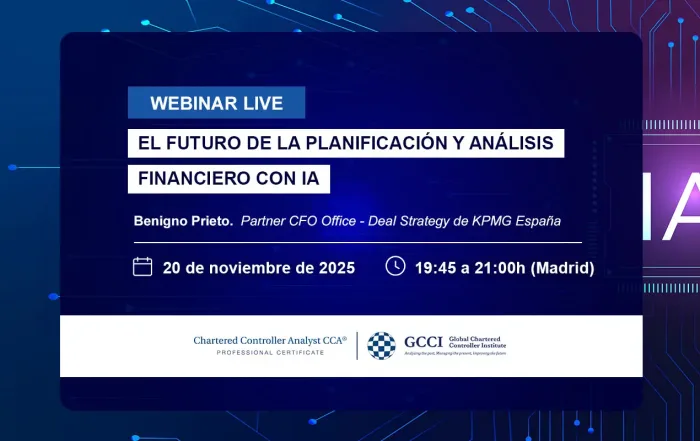 Webinar de control de gestión: el futuro de la planificación y análisis financiero con IA