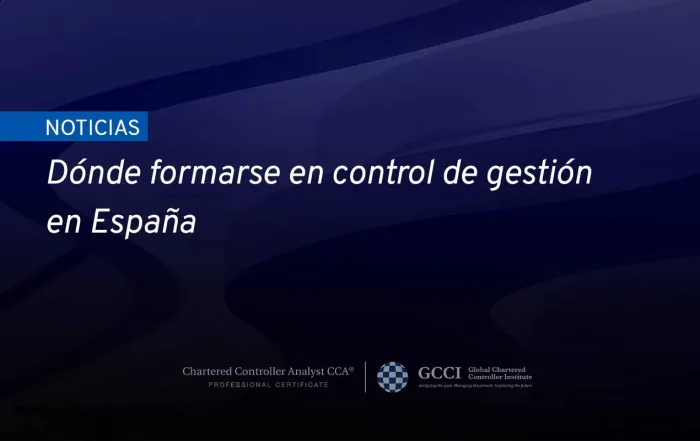Cursos de control de gestión online y presenciales en España