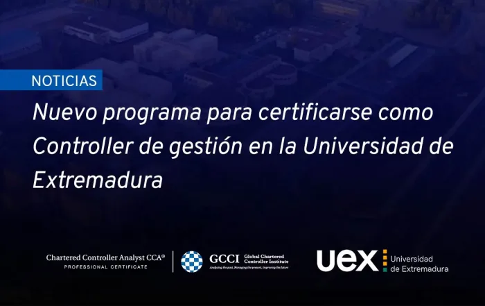 Nuevo programa para certificarse como Controller de gestión en la Universidad de Extremadura